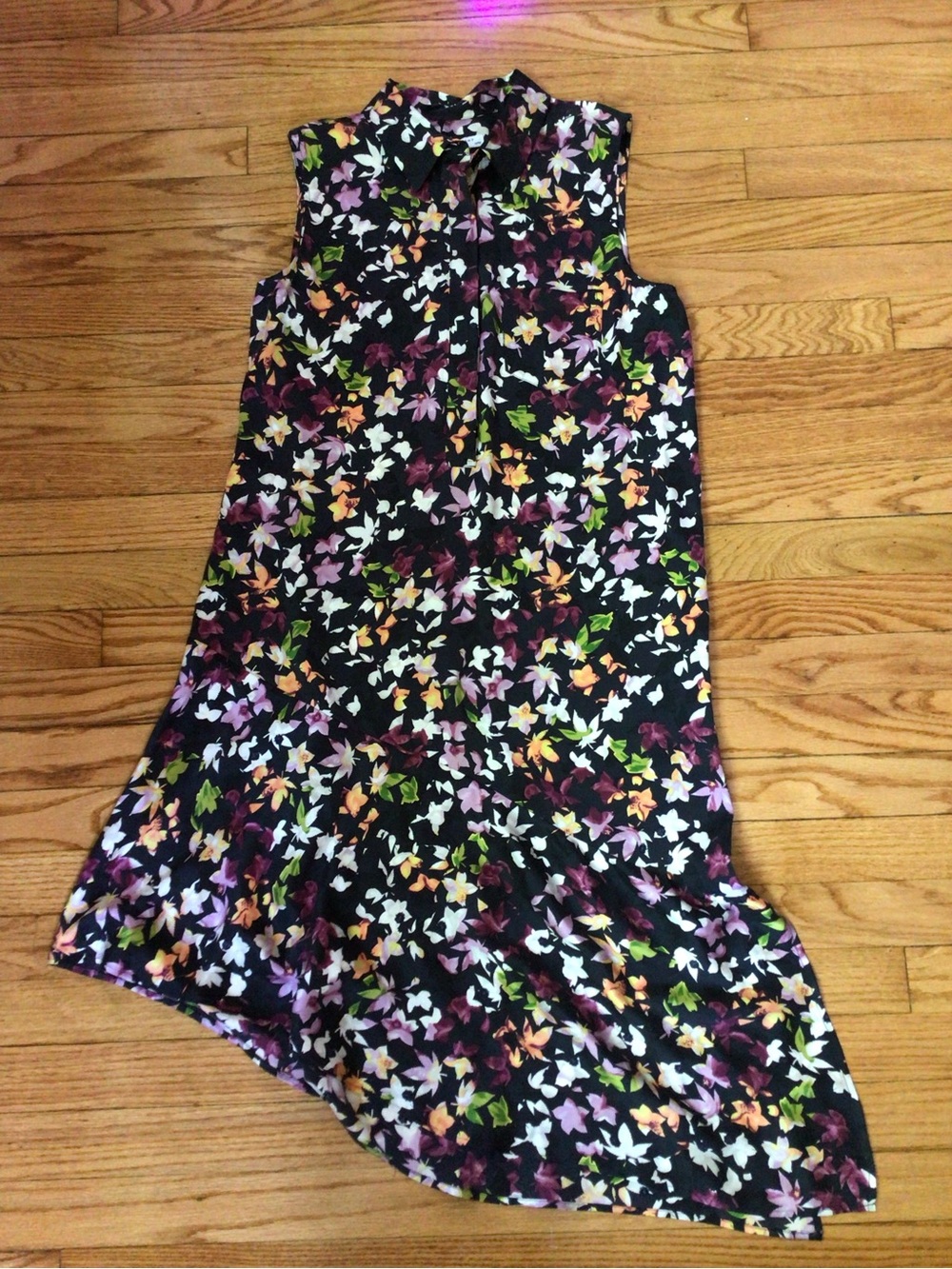 EQUIPMENT 100% Silk Floral Midi Dress SZ M